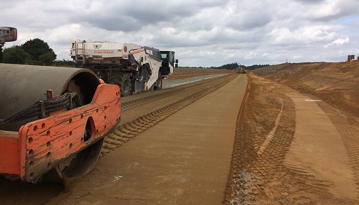 Topcon Improves Accuracy of Earthworks Process on UK Carriageway Project