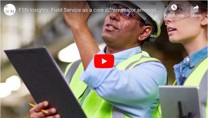 Field Service as a core differentiator amongst competing organisations...