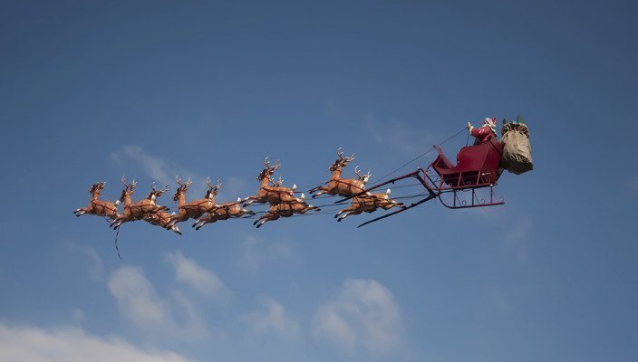 A HELPING HAND FOR SANTA TO DELIVER 120M PRESENTS